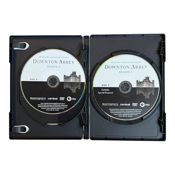 Downton Abbey Deluxe Limited Edition Seasons 1 2 3 DVD Box Set w/ Bonus Content - Picture 11 of 11